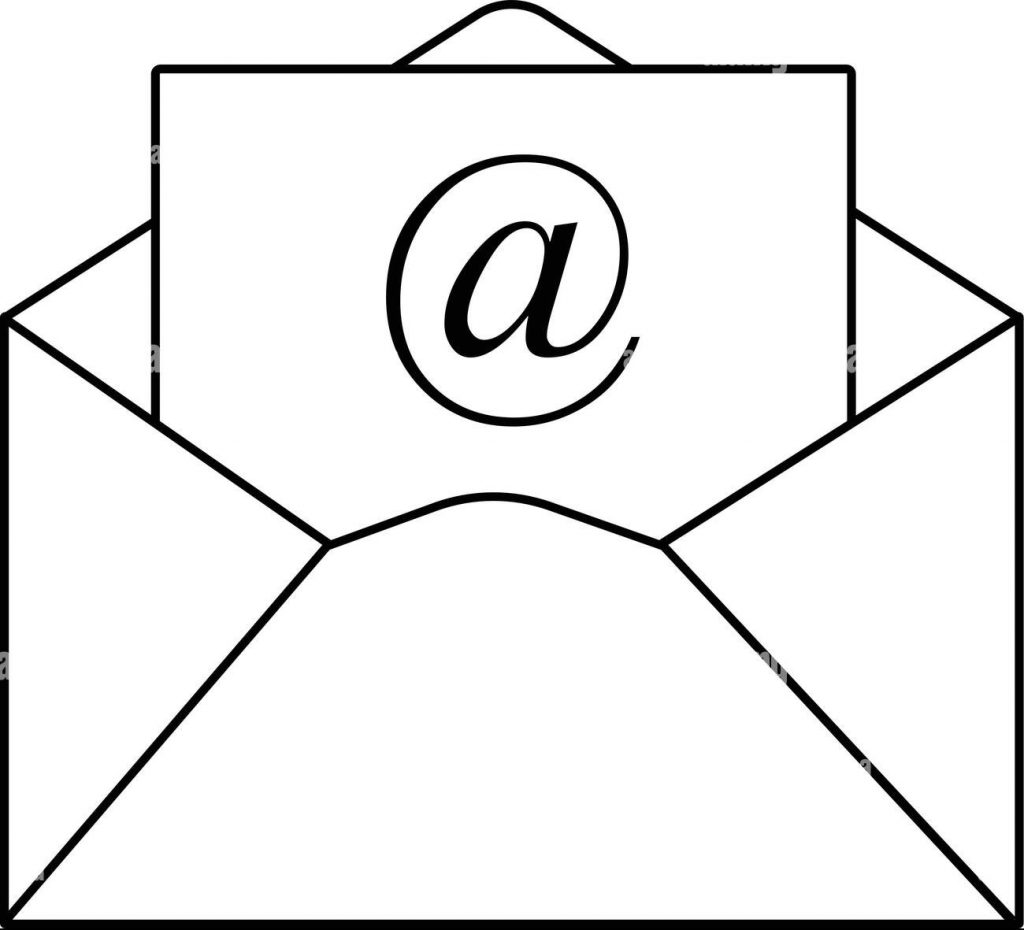 outline email icon in trendy flat style on white background outline email symbol for your web site design logo app ui email vector sign 2a8g67k